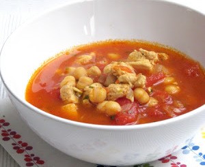 Olasz csicseriborsó leves